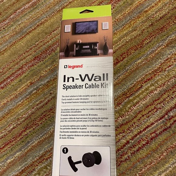 LEGRAND Wiremold - In-Wall Speaker Cable Kit - Picture 3 of 7